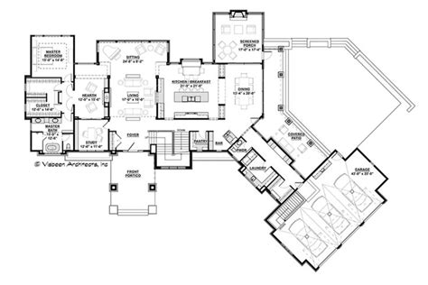 Contemporary Style House Plan 4 Beds 35 Baths 4983 Sqft Plan 928