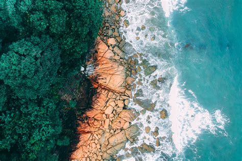 Aerial Photography Of Island · Free Stock Photo
