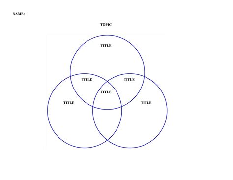 40 Free Venn Diagram Templates Word Pdf Template Lab