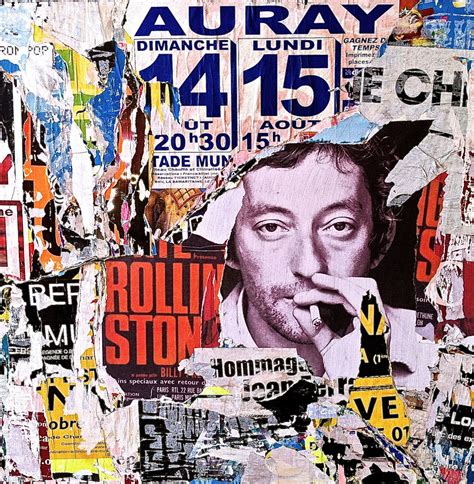 Serge Gainsbourg Pop Art Street Art Collage Art Collages Jane
