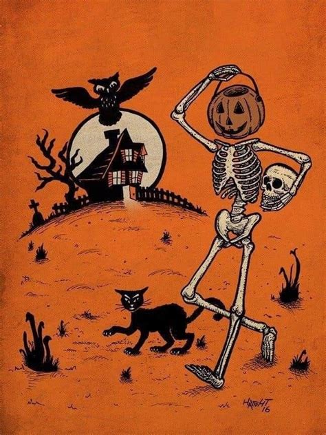 Pin By Todd Farnum On Vintage All Hallows Eve In 2020 Vintage