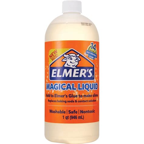 Epi2078431 Elmers Magical Liquid Slime Activator Solution 1 Each Clear