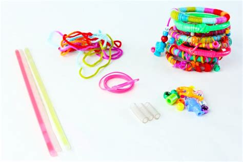 Upcycled Glow Stick Bracelets Make And Takes Glow Sticks Diy