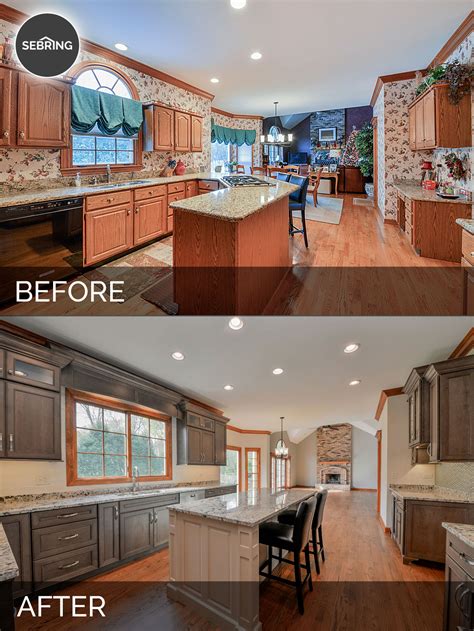 Scott And Karlas Kitchen Before And After Pictures Luxury Home