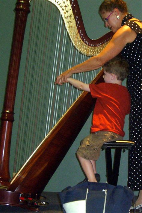 Elc Preschool Playing The Harp