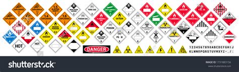 Hazardous Materials Placards Photos And Images Shutterstock