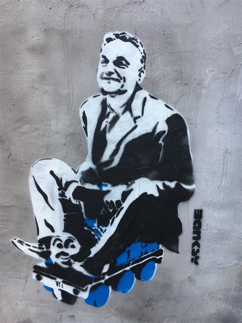 Kiderült Ki Festette Egy Budapesti Házfalra Orbán Viktort Banksy