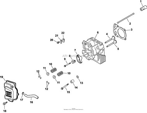 Valve train for valves, see group 9, cylinder head reproduced by permission of deere & company. Kohler CV491-27509 JOHN DEERE 17 HP (12.7 kW) Parts ...
