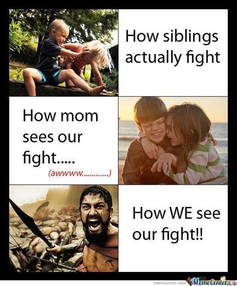 How Siblings Fight Hysterical Things Funny Sibling Fighting Funny Photos