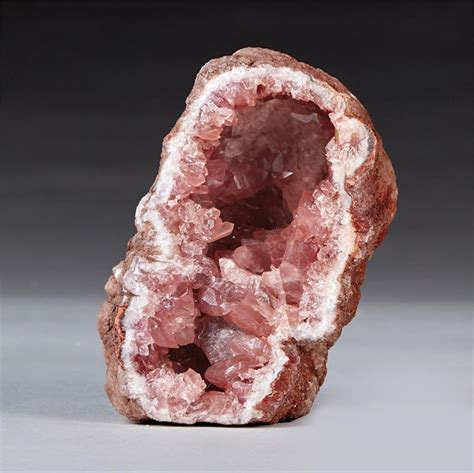 Pink Amethyst Large Natural Geode 375 X 24