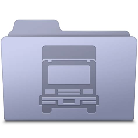 Transmit Folder Lavender Icon Smooth Leopard Iconpack Mcdo Design