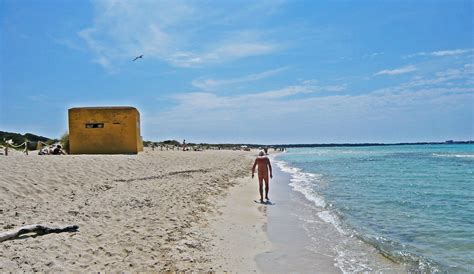 Es Trenc Nudist And Naturist Beach Mallorca Lloren Gris Flickr