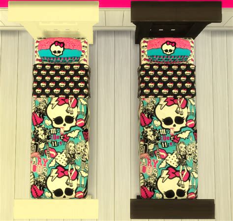 See more ideas about monster high bedroom, monster high, monster high room. Sunshine & Roses Custom Content — Monster High Bedroom ...
