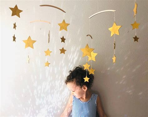 Starry Starry Night Large Mobile Star Mobile Baby Mobile Etsy