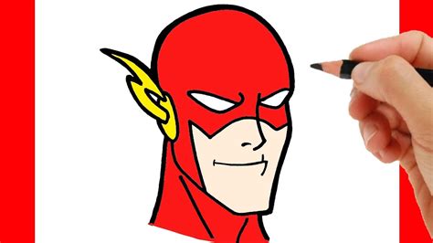 How To Draw The Flash Easy Step By Step Youtube