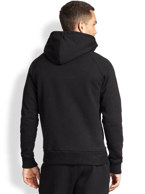 Lyst Ami Hooded Sweatshirt In Black For Men
