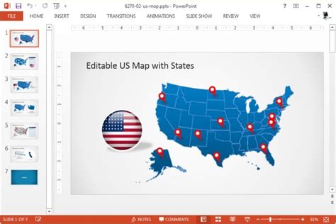 Download Editable Powerpoint Map For Your Country