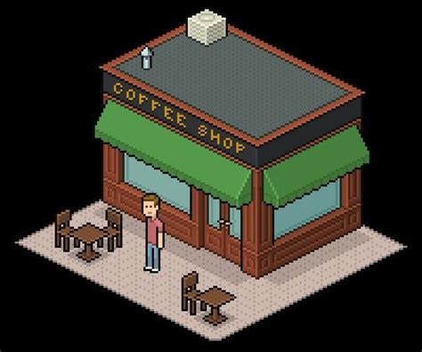 Open Up My Own Coffee Shop Pixel Art Design Pixel Art Pixel Art