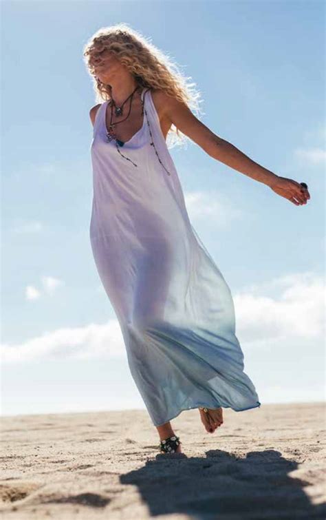 Long Summer Cotton Maxi Beach Dress By Cashmereandkaftanco