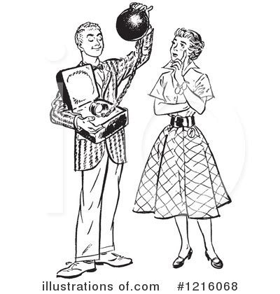 Courting Clipart 1216068 Illustration By Picsburg