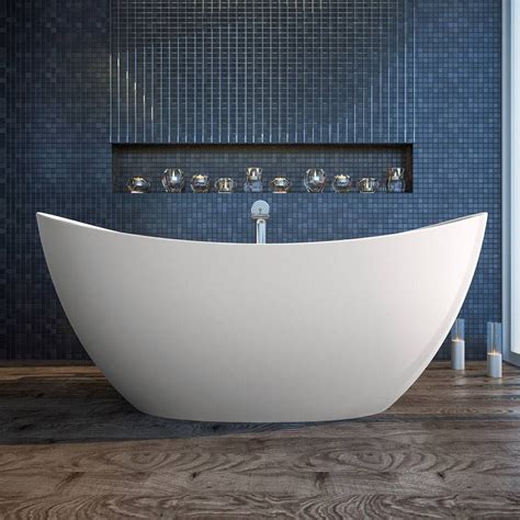 Purescape 171 72 Inch Freestanding Solid Surface Bathtub Free Standing Bath Tub Free Standing