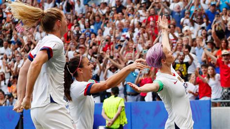 The united states women's national team is celebrating victory as world cup champions. World Cup 2019 final: United States beats Netherlands to win again