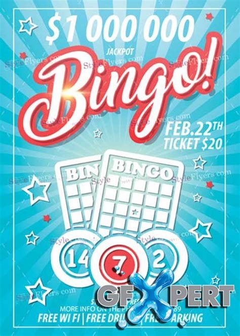 Bingo Flyer Templates 15 Free Word Excel And Pdf Formats Samples