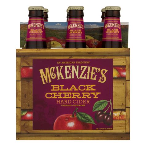 Mckenzies Hard Cider Black Cherry 12 Fl Oz Instacart