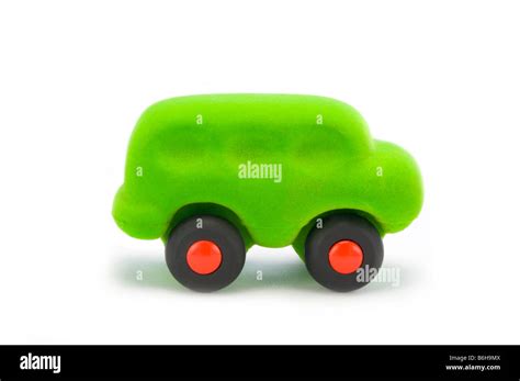 Green Car Toy Stock Photo Alamy
