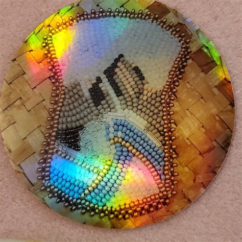 Holographic Cedar And Copper Shield Sticker 3x3 Etsy