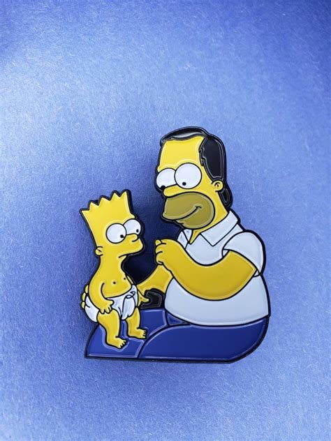 The Simpsons Homer And Baby Bart Etsy