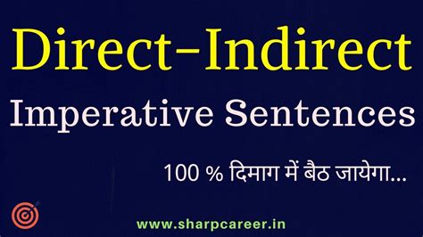 The traveller requested to tell him the way to the bus station. Direct Indirect Speech Imperative Sentences | Direct ...