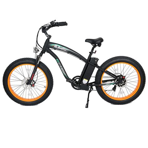Ecotric Hammer 750w 48v Ul Certified Electric Fat Tire Beach Snow