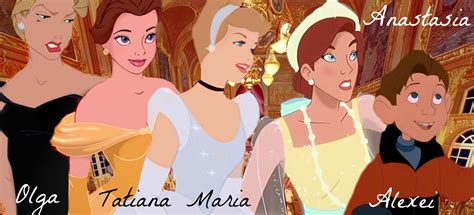 Millions of people fell in love with the story. Non/Disney Romanovs - Childhood Animated Movie Heroines ...