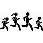 Running Icon Run Icons Walking Together Community