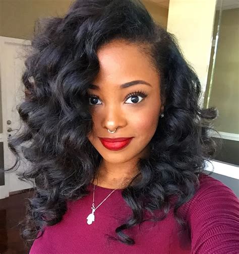50 Best Eye Catching Long Hairstyles For Black Women Loose Curls