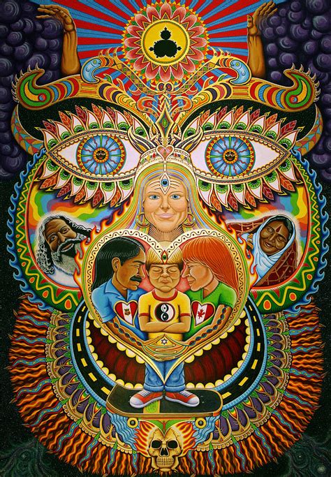 God Of Healing Painting By Chris Dyer
