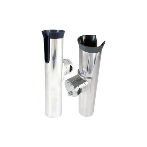 Body is formed 316 stainless steel. Rail Mount Rod Holders - Slotted Stainless Steel - - - Rod ...