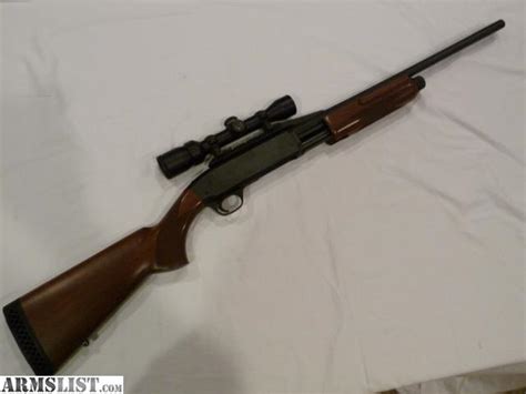 Armslist For Sale Browning Bps Shotgun 20 Gauge Rifled Barrelscope