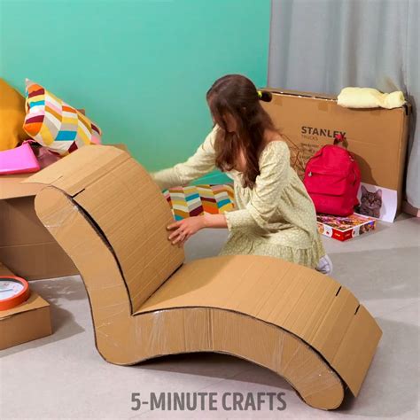 Cardboard Crafts Diy Diy Cardboard Furniture Paper Crafts Diy Diy