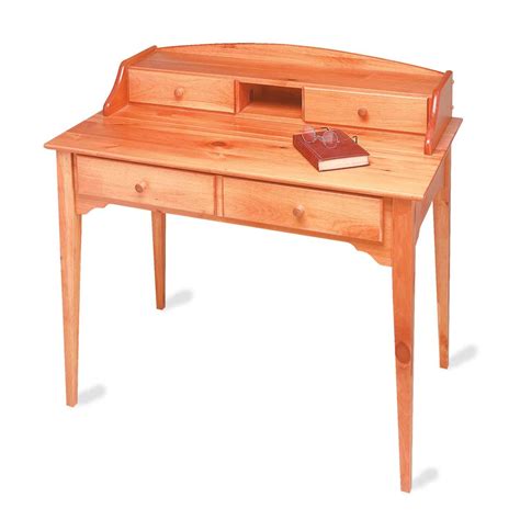 Pine wood staining tips and tricks. Wood Desk Heirloom Solid Pine Mission Desk for Office