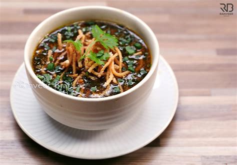 Easy Veg Manchow Soup वेज मंचो सूप Recipe Ranveer Brar