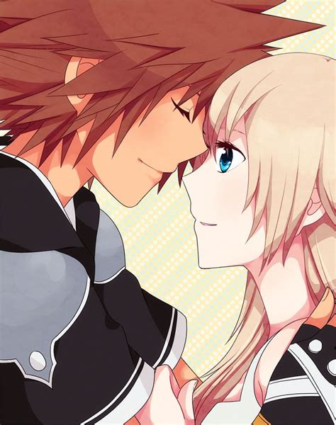 Sora And Namine New Art By Karudoll X3~ Sora Kingdom Hearts