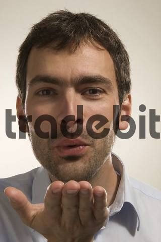 Man Blowing A Kiss Download People