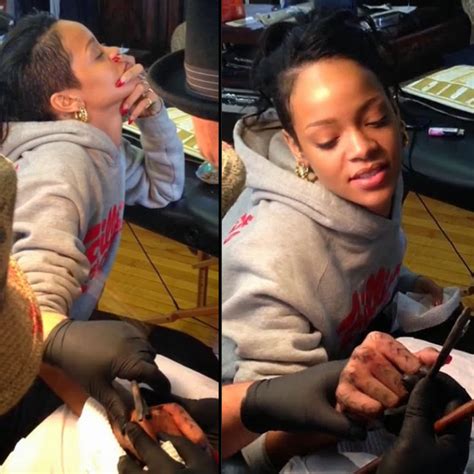 The palm of your hand has almost no fat padding, and is one of the more sensitive areas of the body. Kemi Online ♥: Rihanna gets Mauri hand tattoo etched in ...