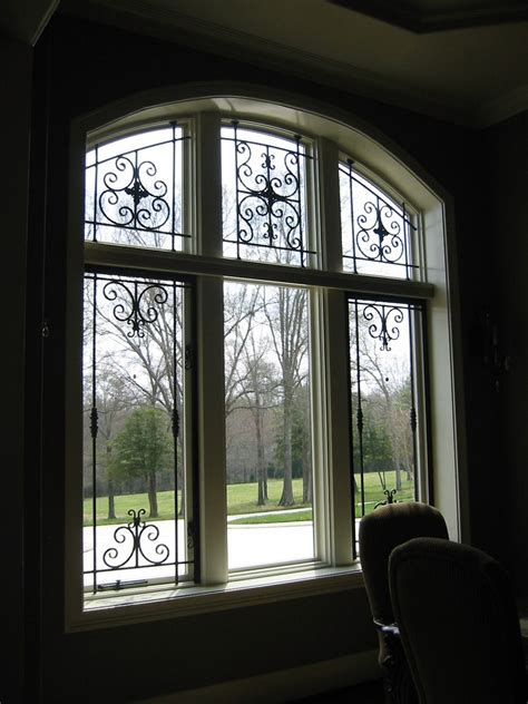 Is there a faux wrought iron window insert? Custom Made Sullivan Wrought Iron Window Treatment by The ...