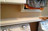 Over The Washer And Dryer Storage Shelf