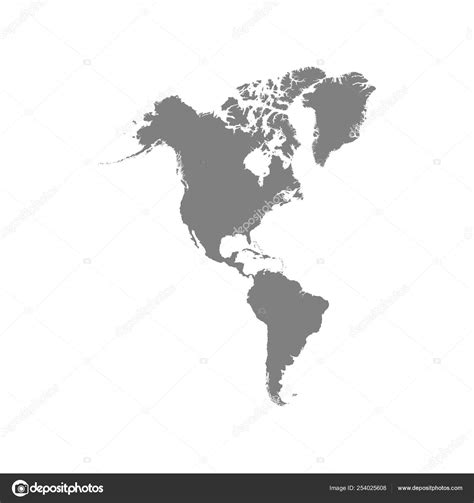 Mapa De Norteam Rica Y Sudam Rica Vector Gr Fico Vectorial Androm