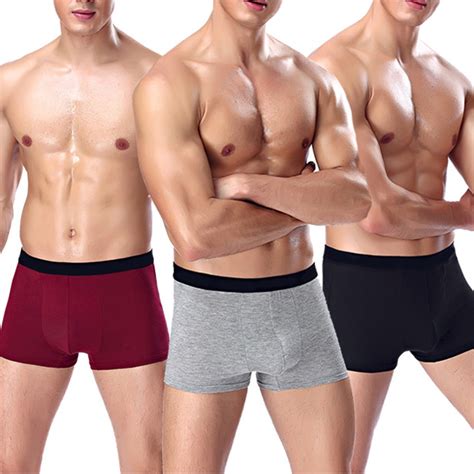 Men Elastic Boxers Modal Underwear Sexy Man Panties Comfortable