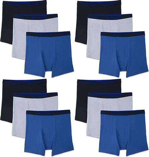 Fruit Of The Loom Signature Mens Boxer Briefs Micro Mesh Cooling